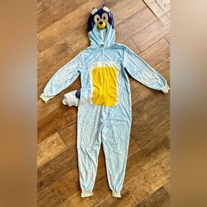 Adult Men’s/women’s Bandit Heeler One Piece Costume - Bluey